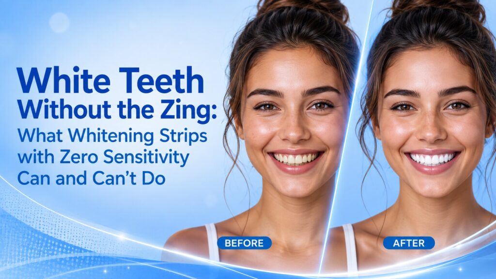 Whitening strips with zero Sensitivity