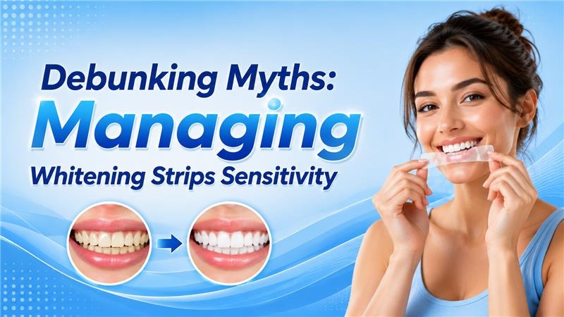 managing whitening strips sensitivity